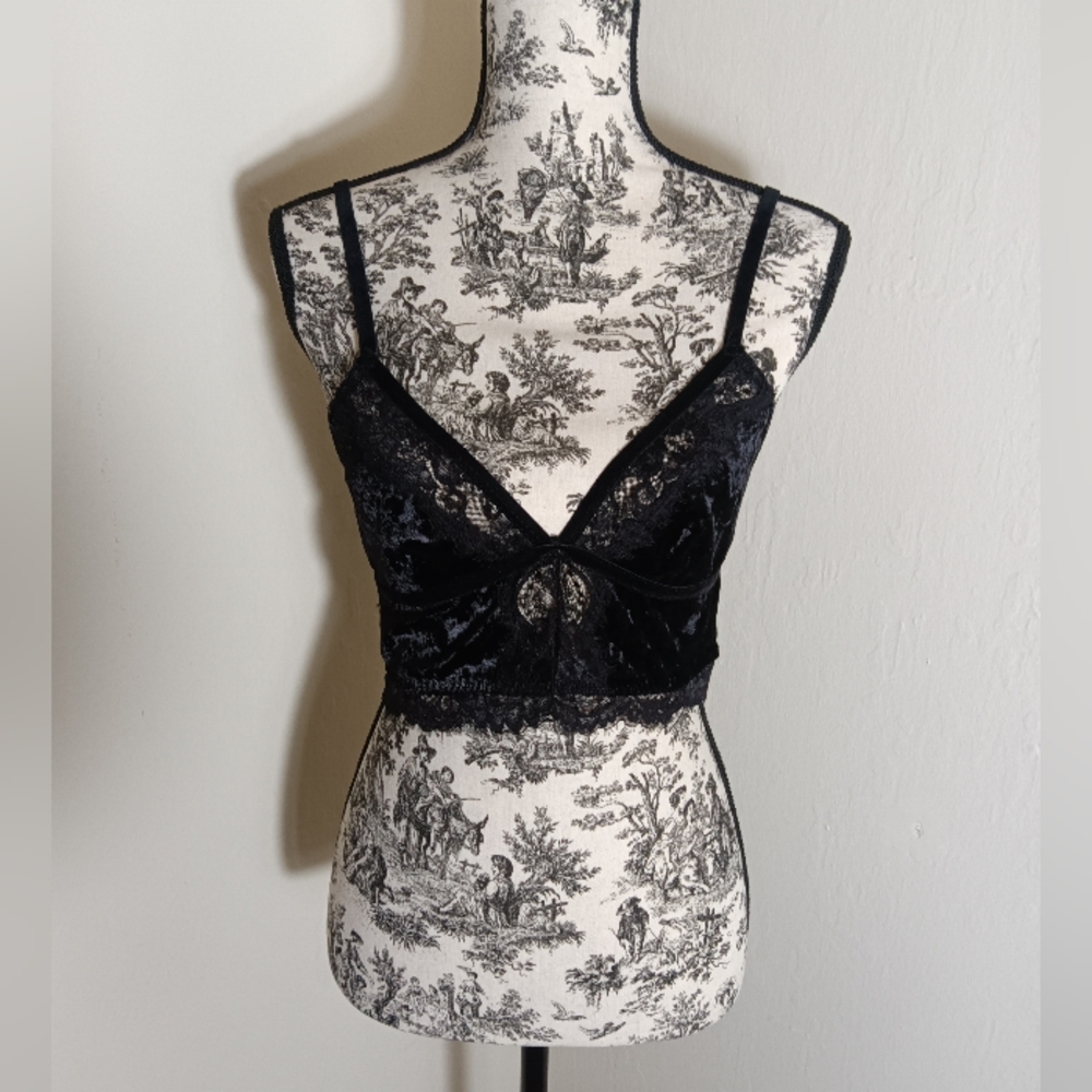 NWT Killstar Velvet and LaceCami